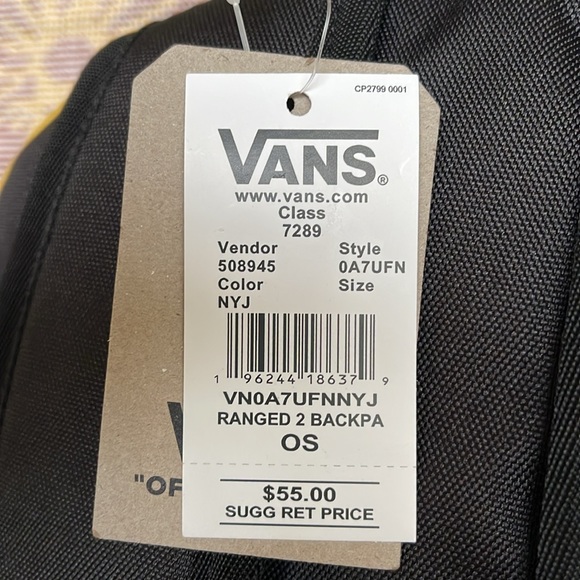 Vans Ranged 2 Prints Adult Laptop Backpack One Size 
NWT Authentic - Picture 9 of 16